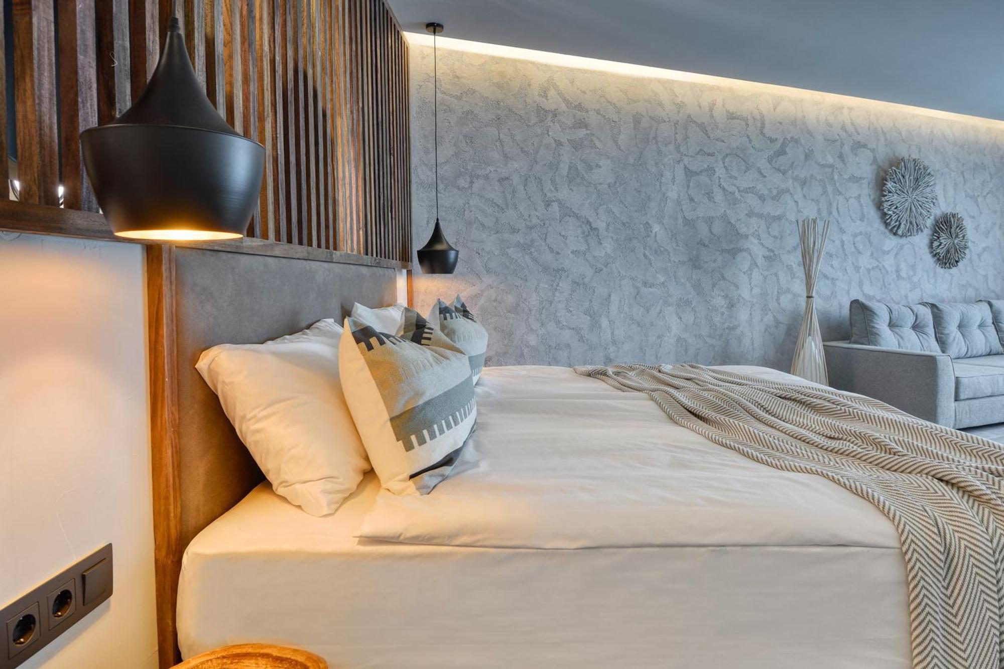 Superior Double Room with Side Sea view – Free Private Beach & Aquapark Access